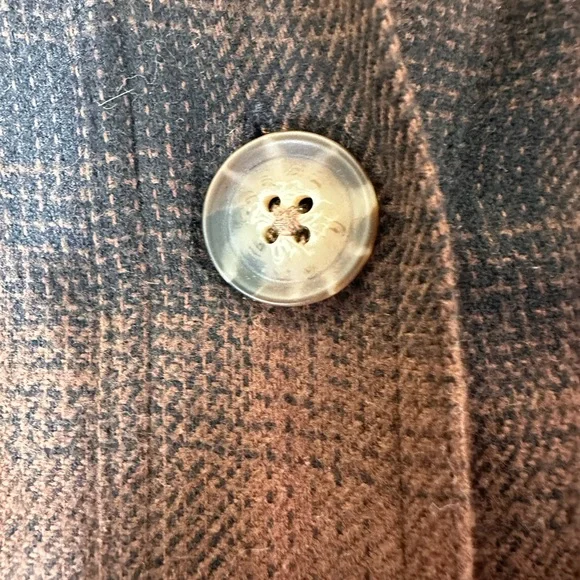 Madewell shirt jacket in Gelston shacket oversized plaid flannel size small - Picture 11 of 16